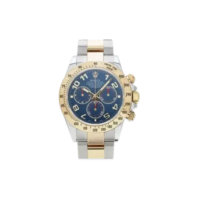 ROLEX Cosmograph Daytona "Blue Arabic/Stainless Steel/Yellow Gold"