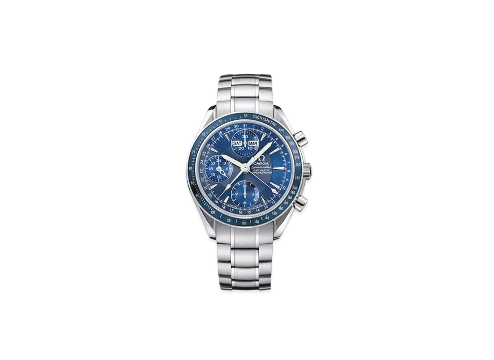 Stainless Steel/Silver/Blue