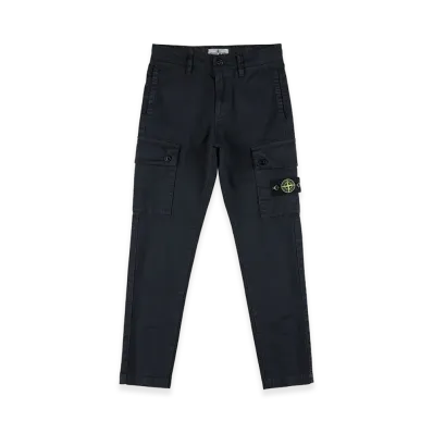 Stone Island Kids Trousers "Blue"