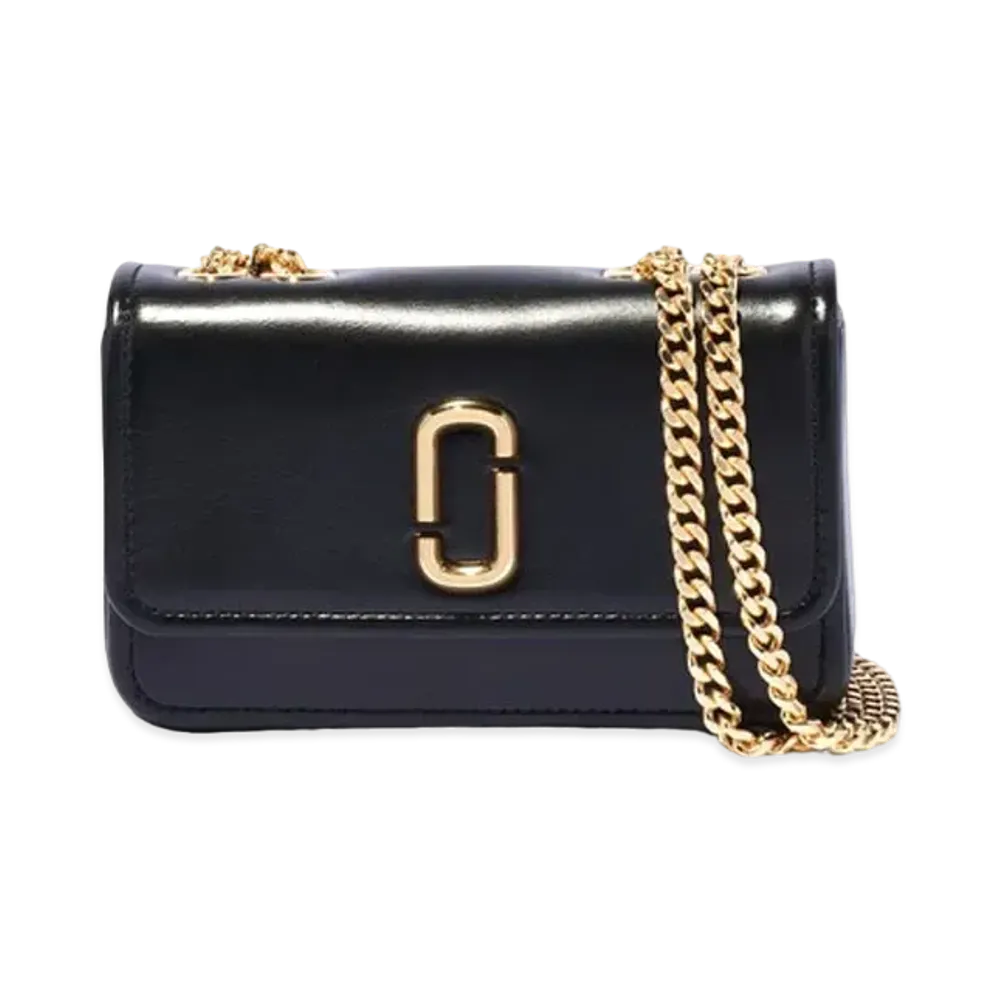 MARC JACOBS THE GLAM SHOT MINI BAG "Black"