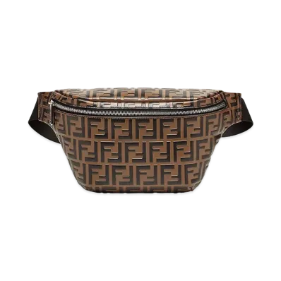 FENDI Belt Bag Leather Belt Bag "Brown"