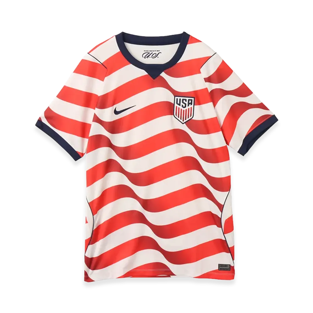 Nike Soccer 2026 USA Home Uniform "White/Red"
