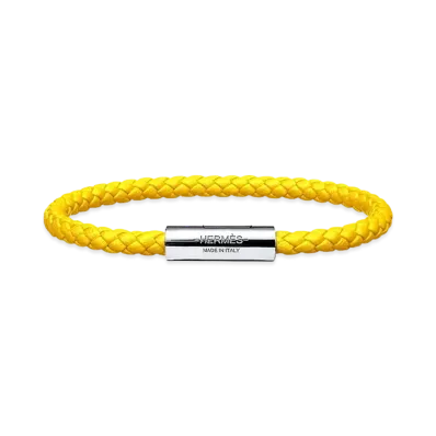 Hermes Goliath Bracelet "Jaune de Naples Mat/Palladium"