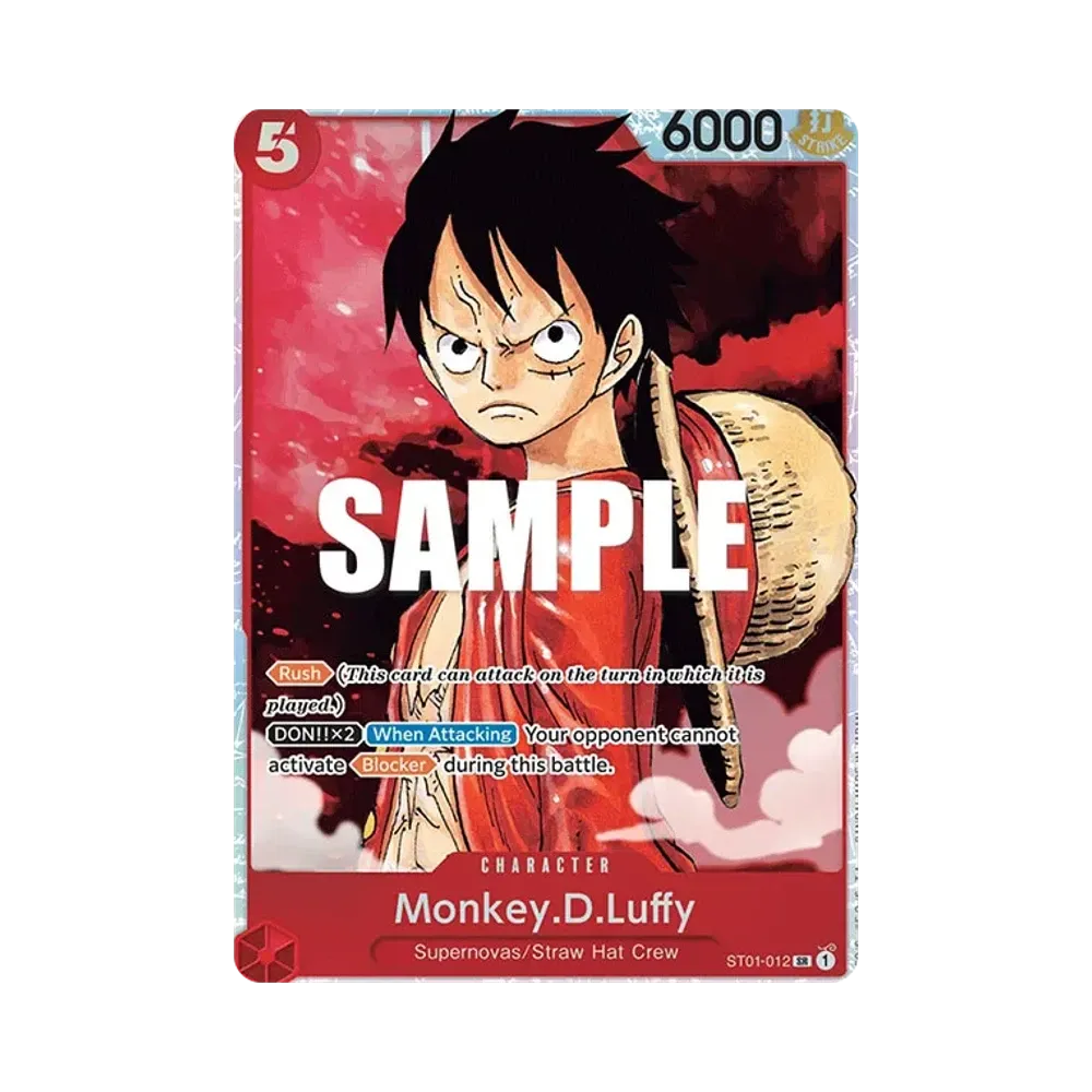 モンキー・D・ルフィ SR [ST01-012] (ブースターパック 新時代の主役