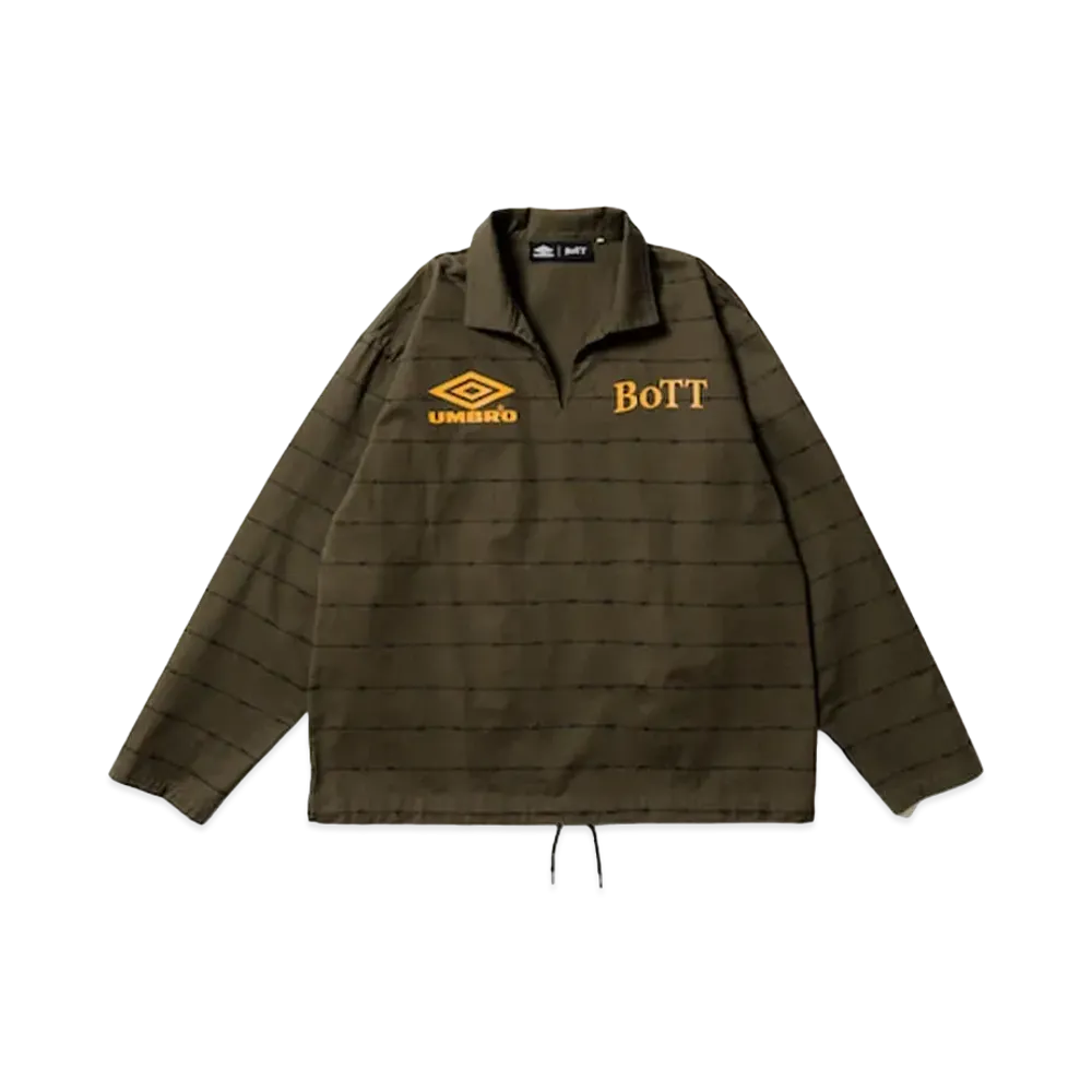 UMBRO x BoTT x BEAMS T Pullover Shirt "Olive"