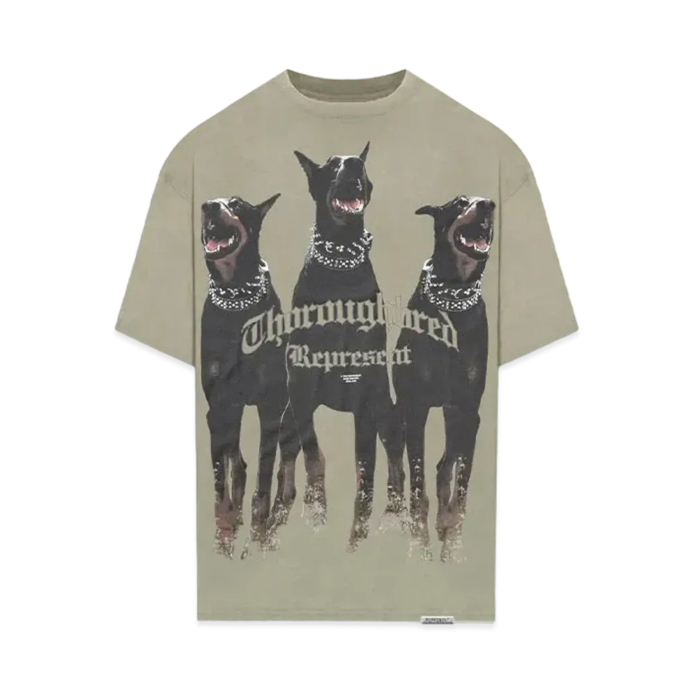 REPRESENT Thoroughbred T-Shirt "Khaki"
