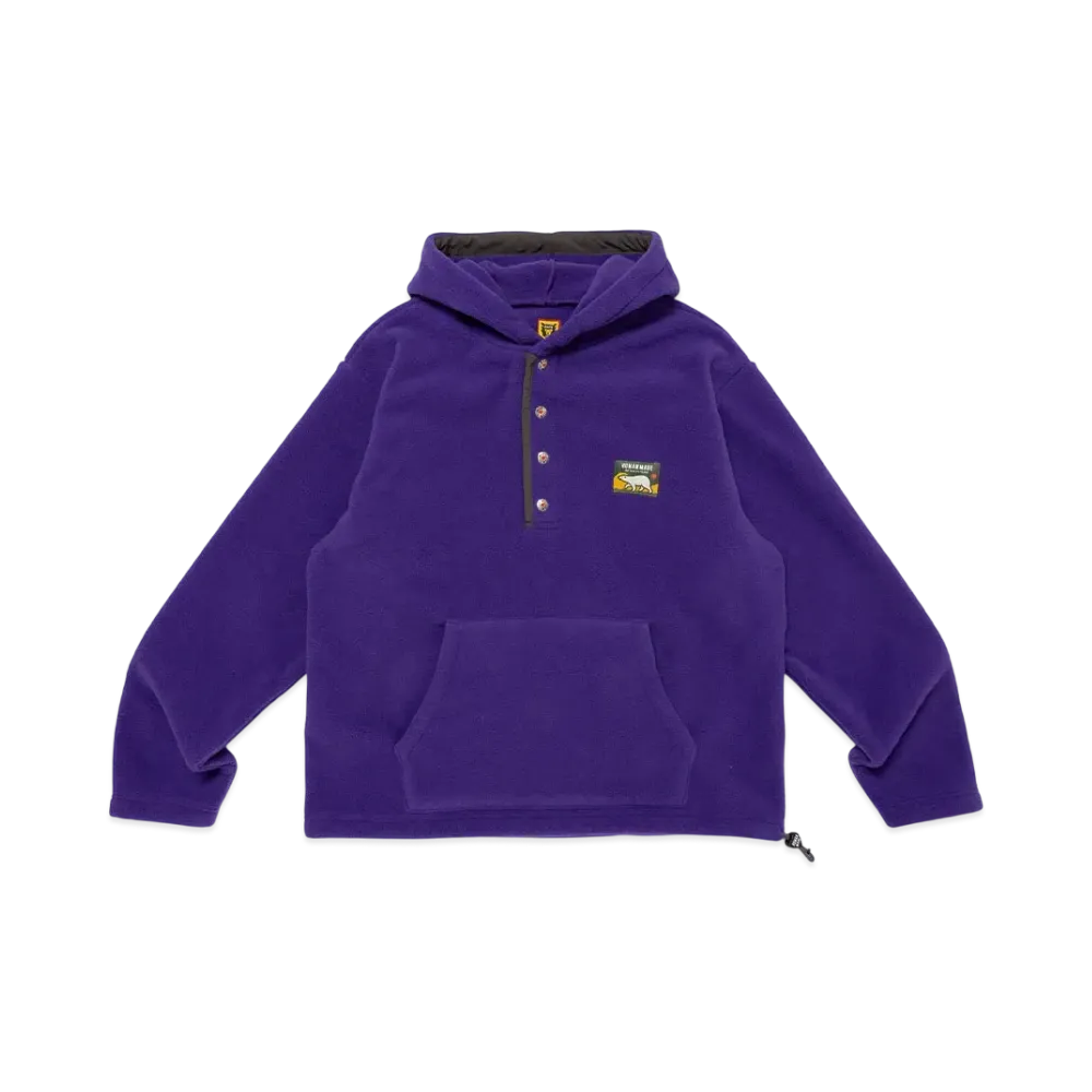 HUMAN MADE Fleece Hoodie "Purple"