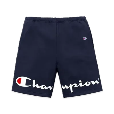 Supreme x Champion Sweatshort "Navy"