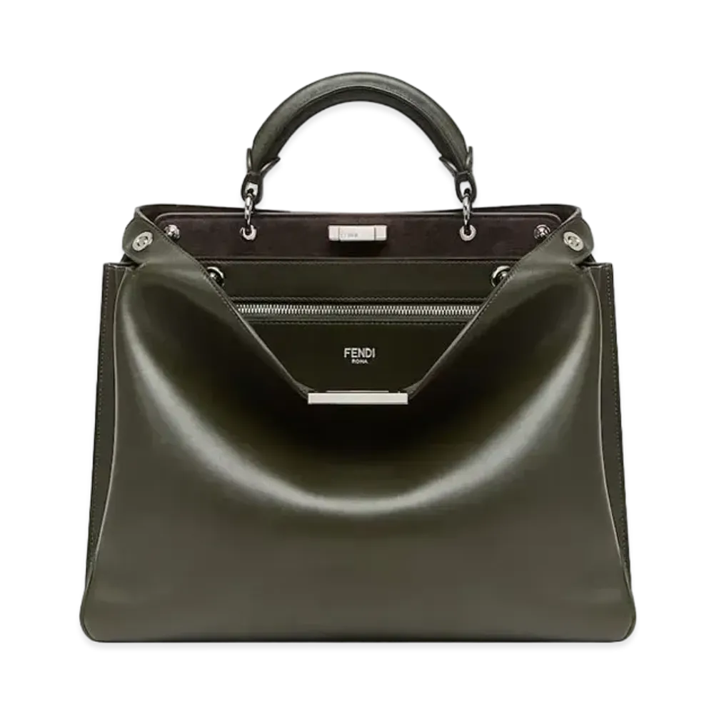 FENDI Peekaboo Soft Medium "Green"