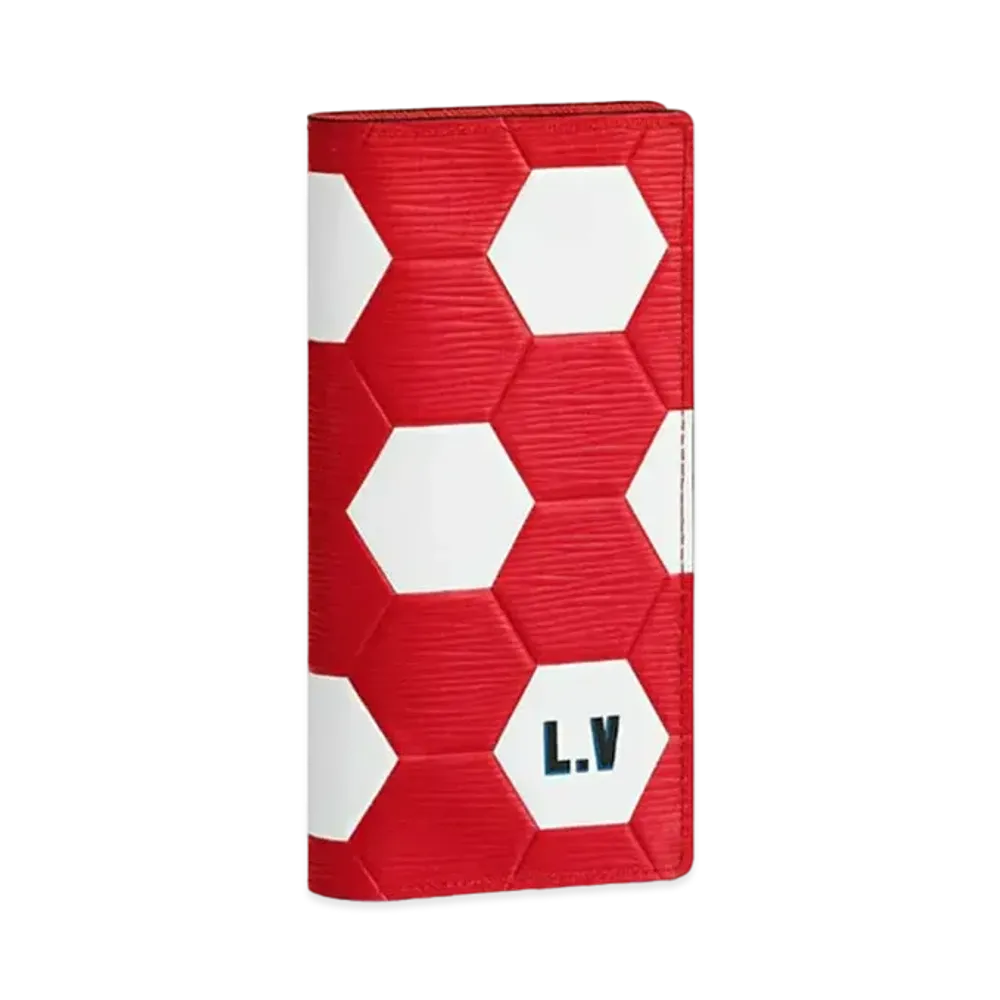 Louis Vuitton Brazza Wallet 2018 FIFA World Cup "Rouge"