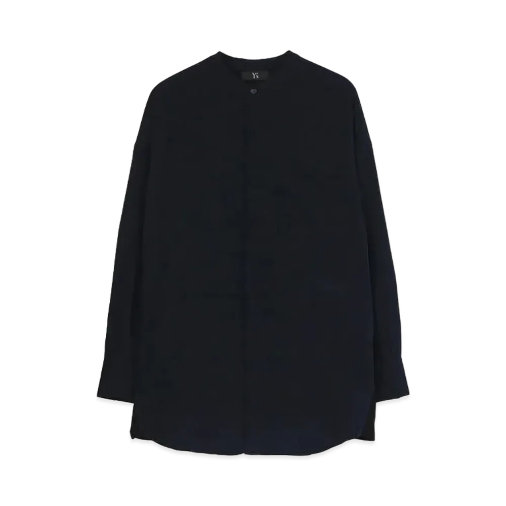 Yohji Yamamoto Y's KNIT DOCKING SHIRT "Navy"