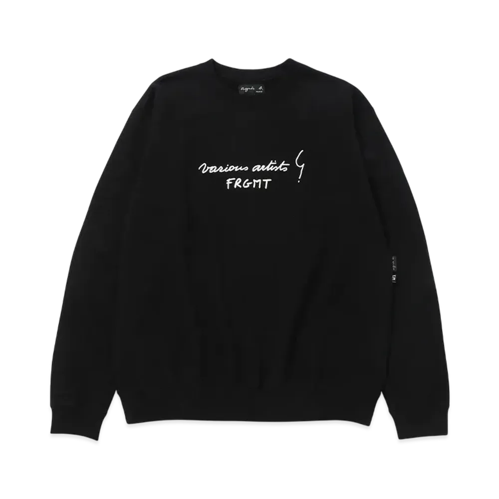 V.A. Fragment x agnes b. Sweatshirt "Navy"