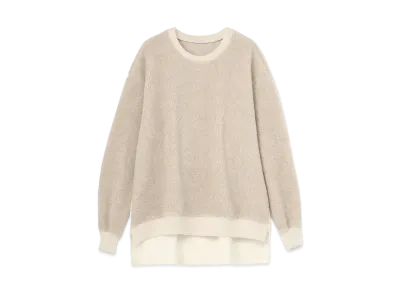 Yohji Yamamoto Y's POLYESTER BORE TRAINER "Beige"