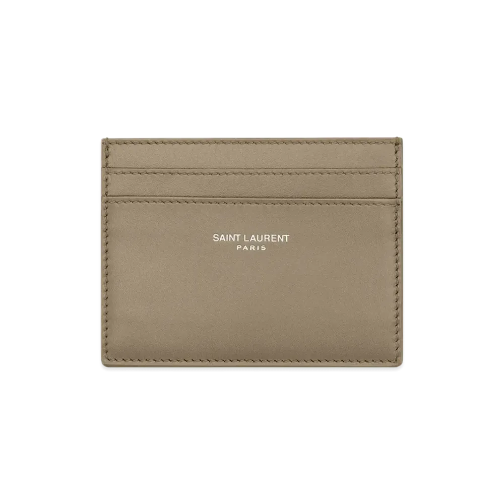 Saint Laurent Paris Card Holder "Brown"