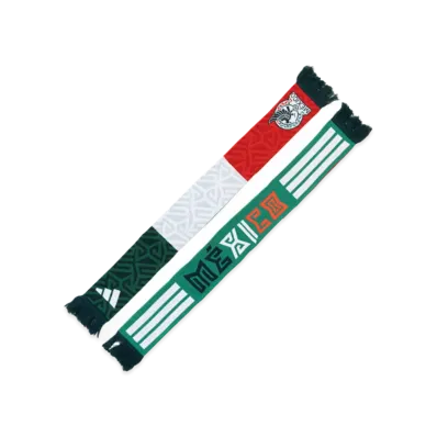 adidas Soccer Mexico Scarf "Bold Green/Aurora Ivy"