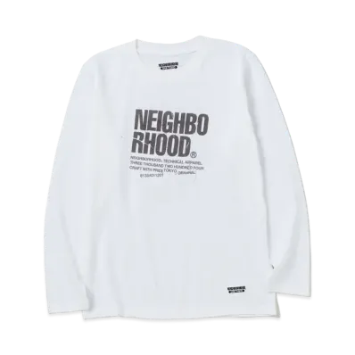 NEIGHBORHOOD OT . Tee LS-7 "White"