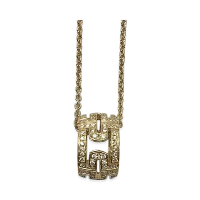 BVLGARI Parenthesi Diamond Necklace "Yellow Gold"