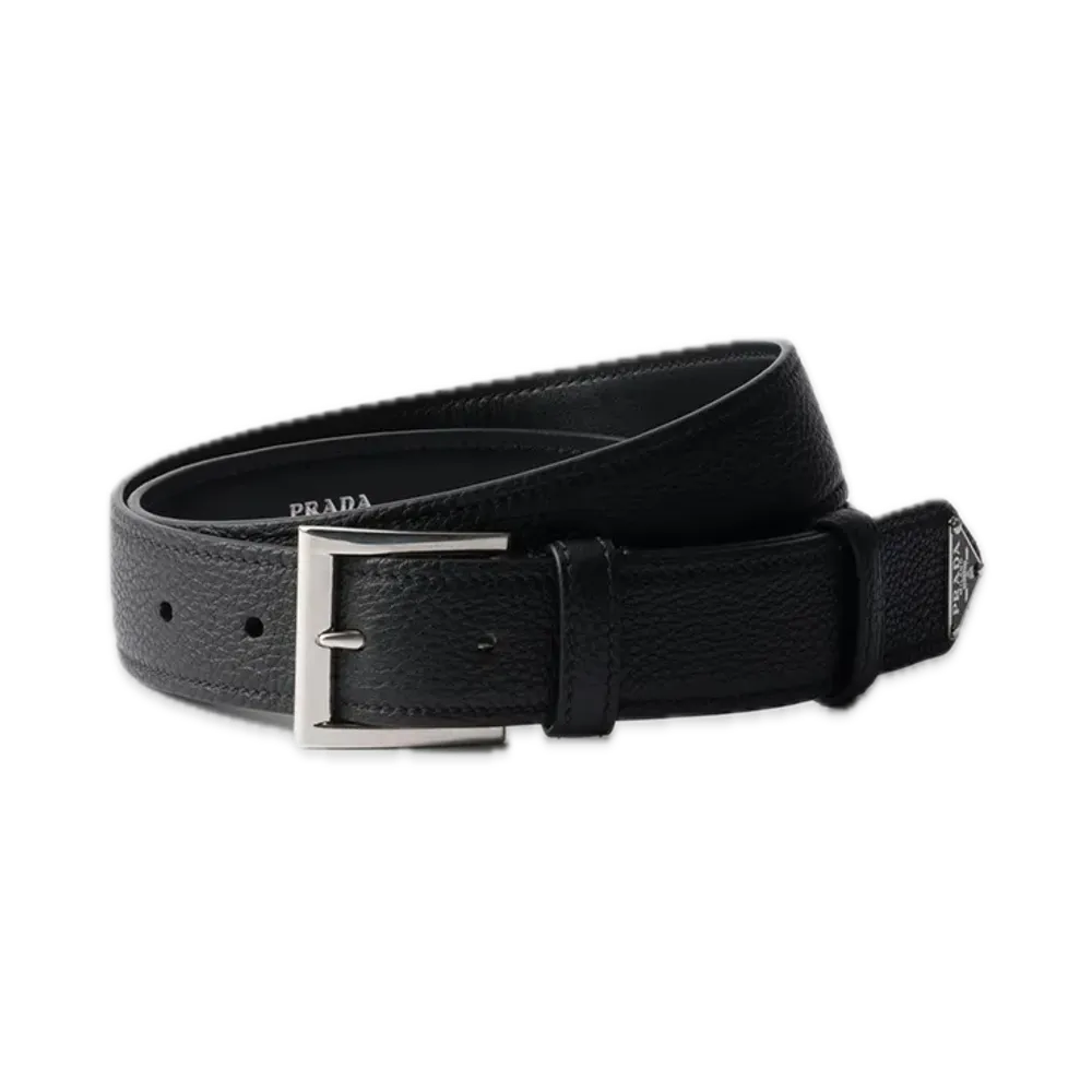 PRADA Leather Belt "Black"