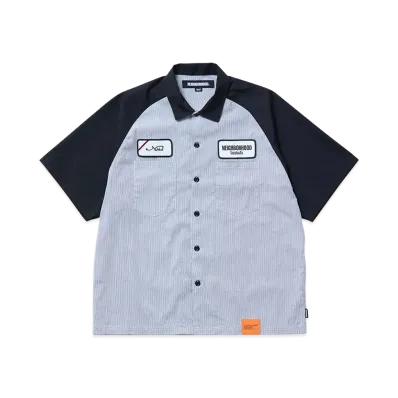 NEIGHBORHOOD Classic Work Shirt SS-2 "Black"