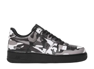 Supreme × Nike Air Force 1 Low "Snow Camo"
