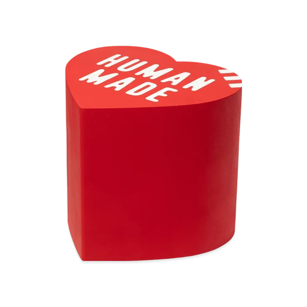 HUMAN MADE Heart Urethane Stool "Red"