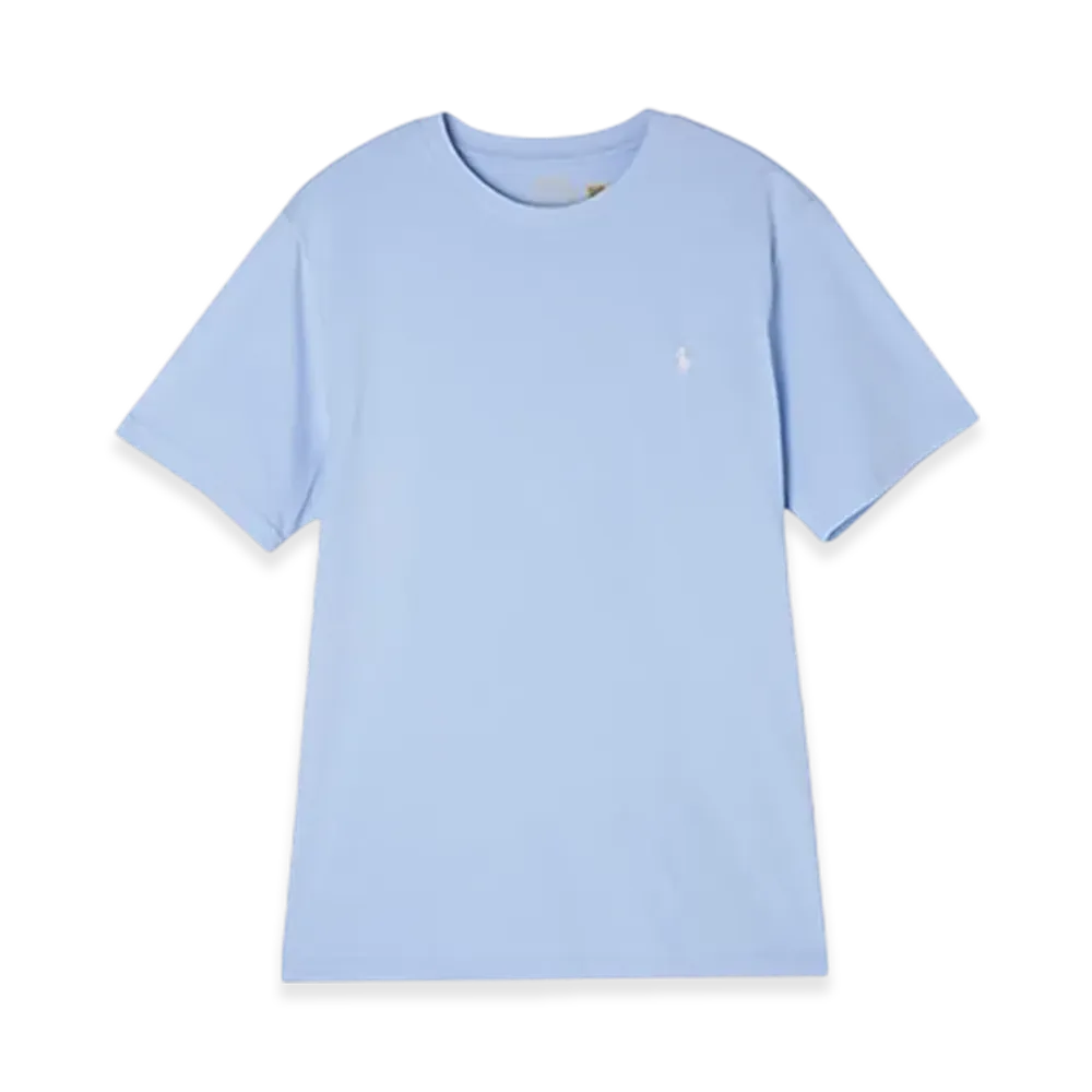 Polo Ralph Lauren Kids Short-Sleeve Cotton Jersey Crewneck Tee "Officeblue"