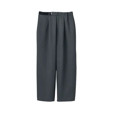 Graphpaper Scale Off Wool Wide Chef Pants "C.Grey"