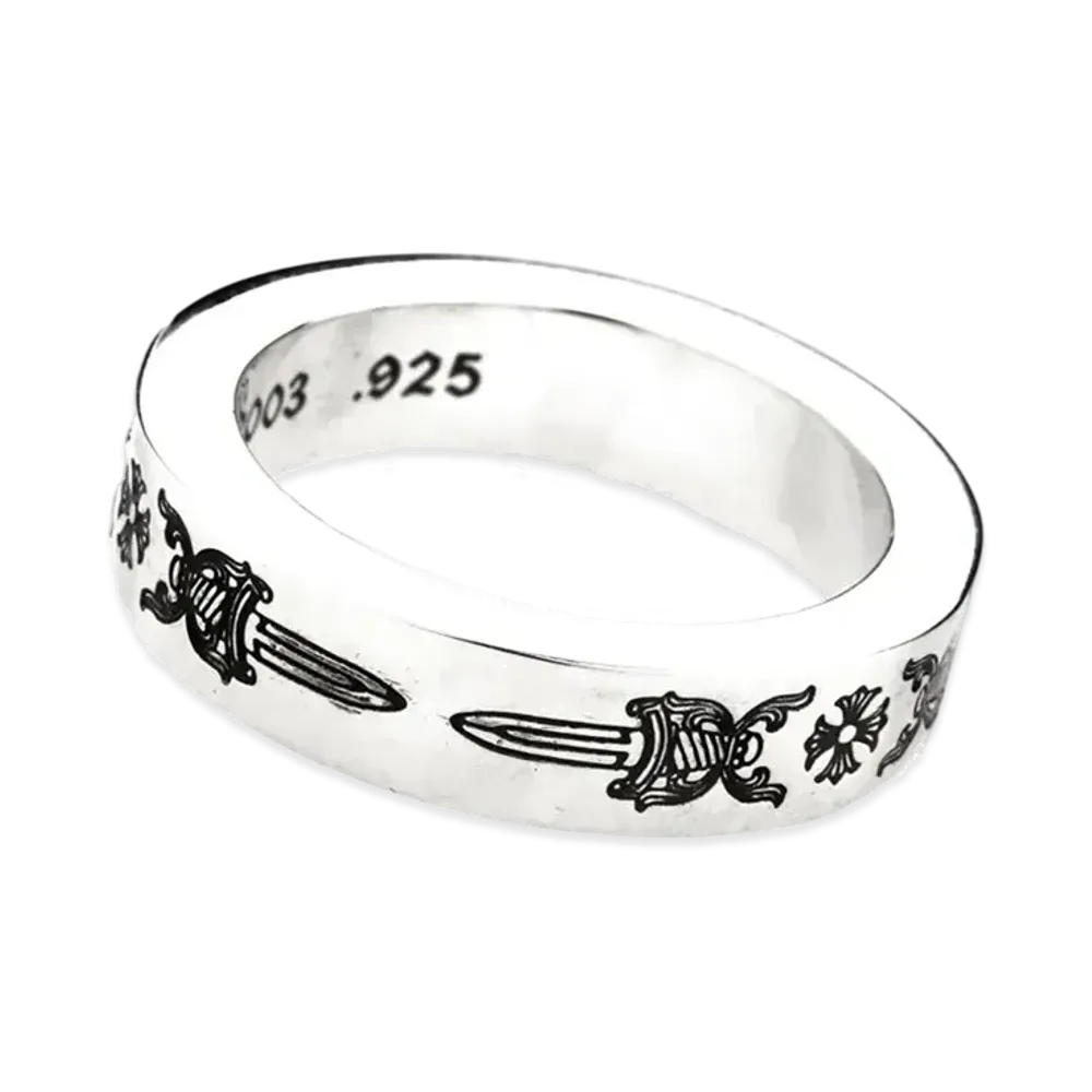 Chrome Hearts 6mm SPACER DAGGER "Silver"