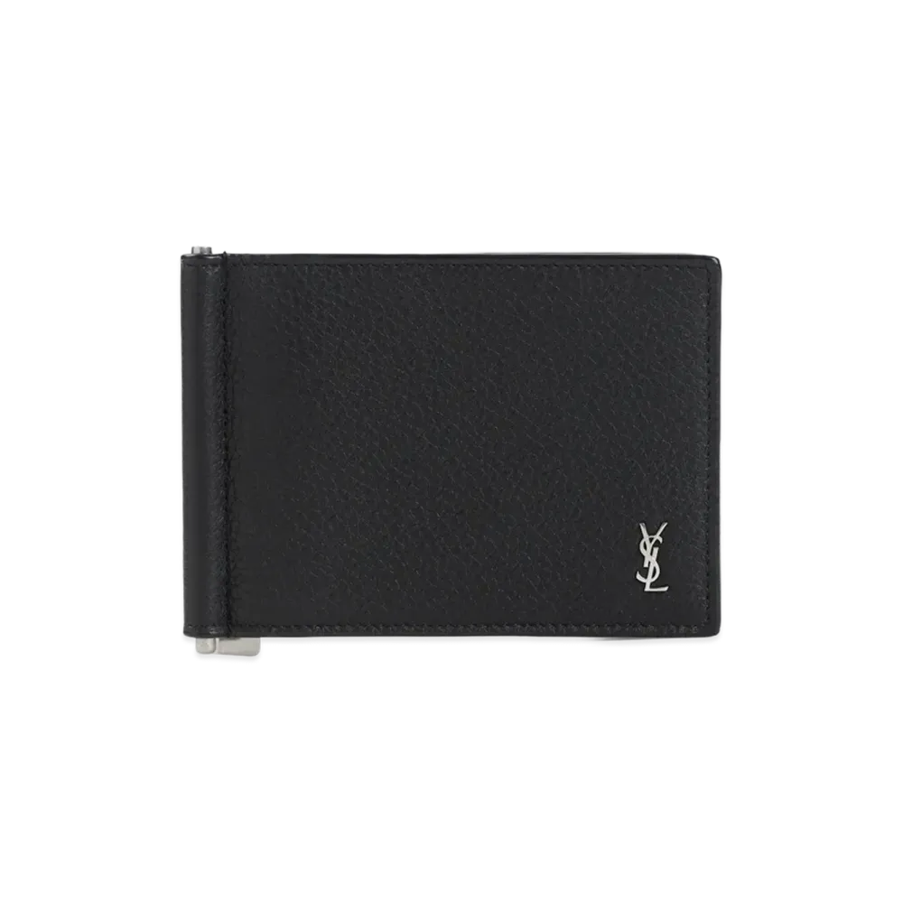 Saint Laurent 'Tiny Cassandre' Card Holder "Black"