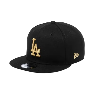 NEW ERA 9Fifty Los Angeles Dodgers "Black/Gold"