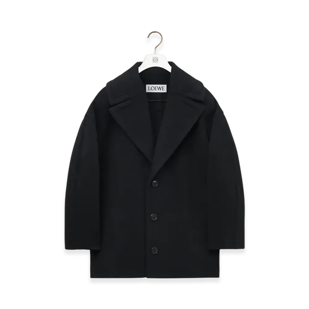 LOEWE Short Coat "Black"