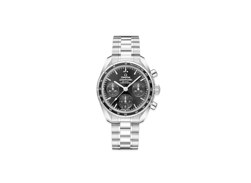 OMEGA Speedmaster Co-Axial Chronograph 38MM "Stainless Steel/Black" 324.30.38.50.01.001