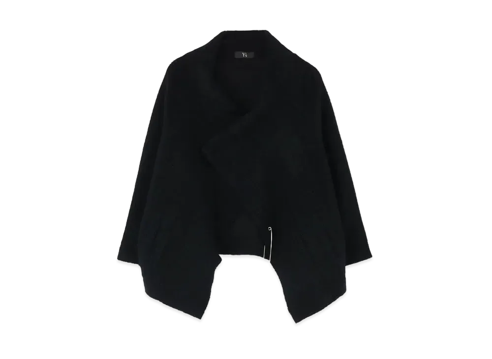 Yohji Yamamoto Y's PILE PIN BLOUSON "Black"