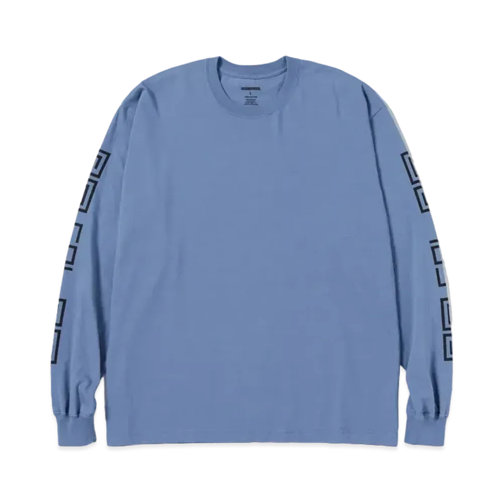 NEIGHBORHOOD SRL . Tee LS-1 "Blue Gray"