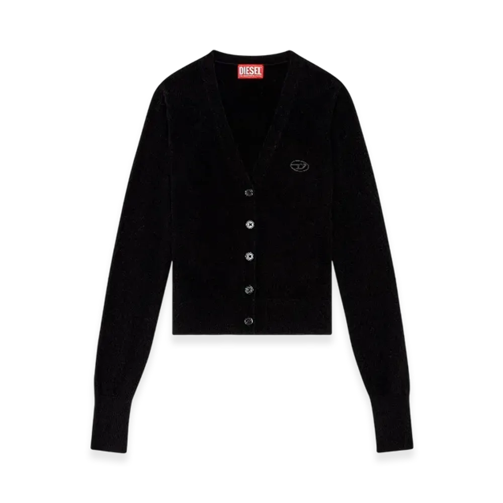 Diesel M-Arte Knit Cardigan "Black"