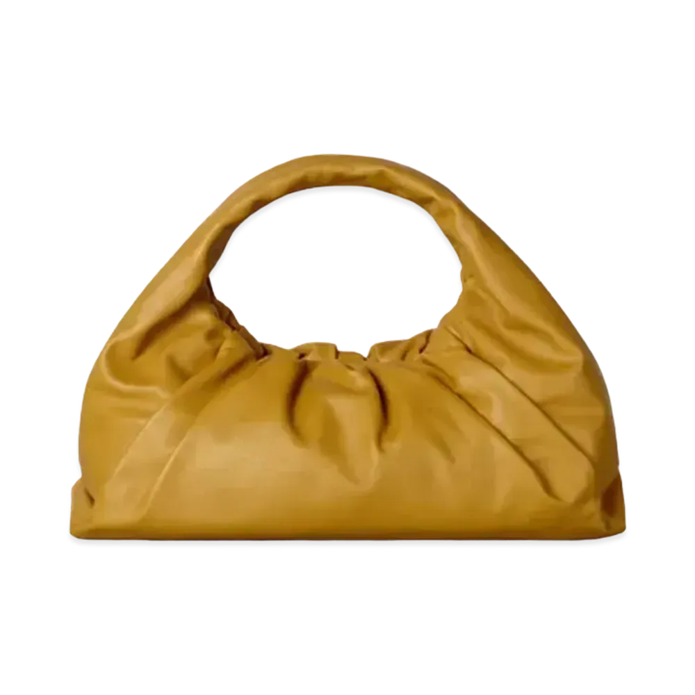 Bottega Veneta The Shoulder Pouch Hand Bag "Deep Yellow"