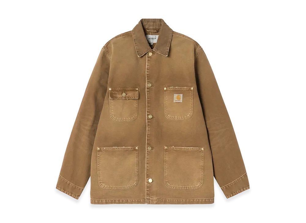 Carhartt WIP OG Chore Coat "Hamilton Brown/Hamilton Brown/Destroy Wash"