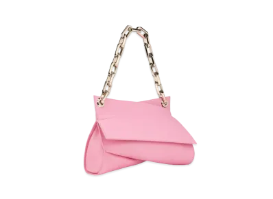 Christian Louboutin Loubitwist Chain Bag Calf Leather "Pink"
