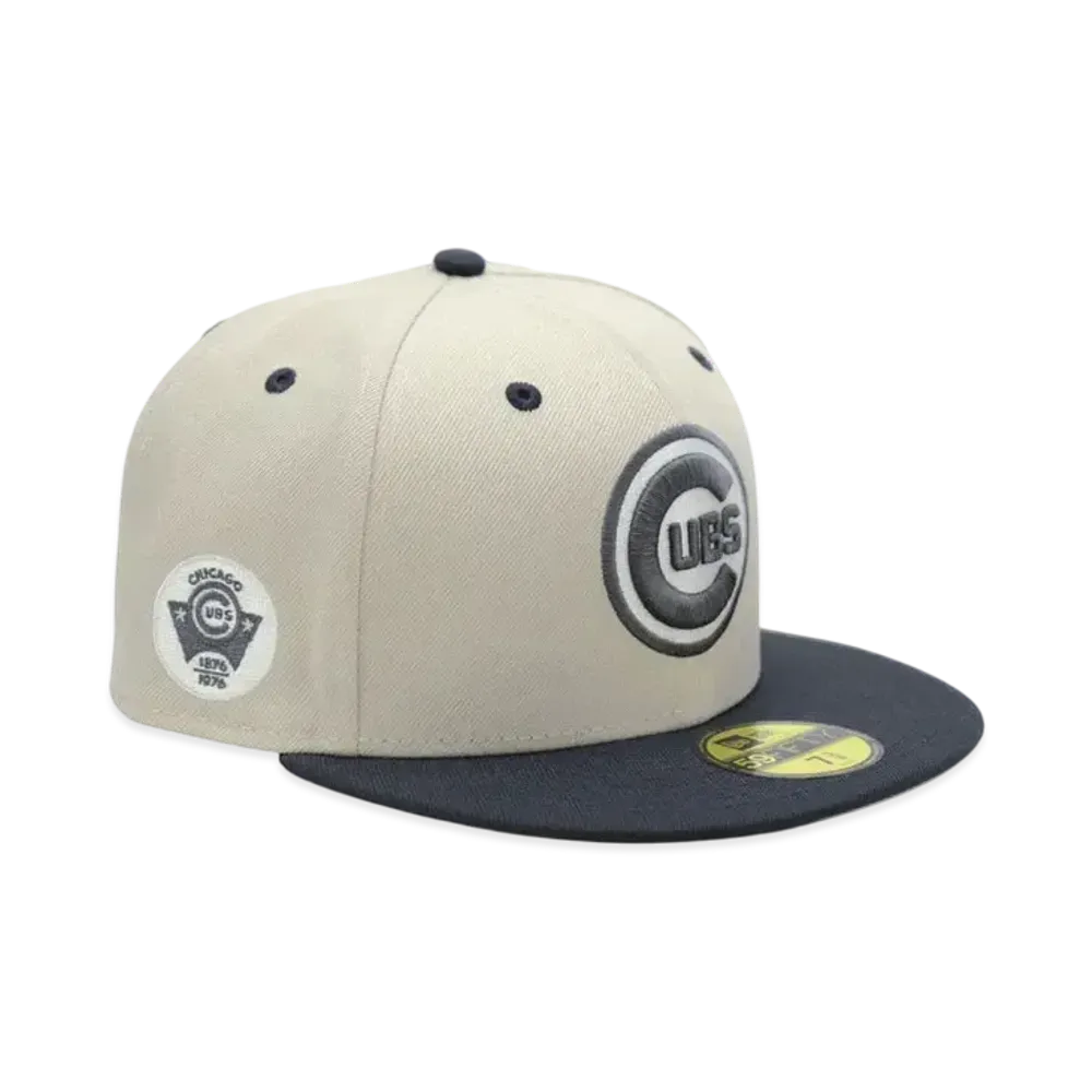 NEW ERA x THE CAP 'Tokyo Series 02' 59Fifty Chicago Cubs "Stone/Dark Graphite"