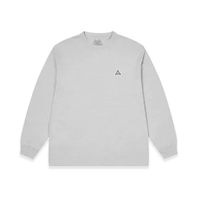 PALACE Sofar Longsleeve "Grey Marl"