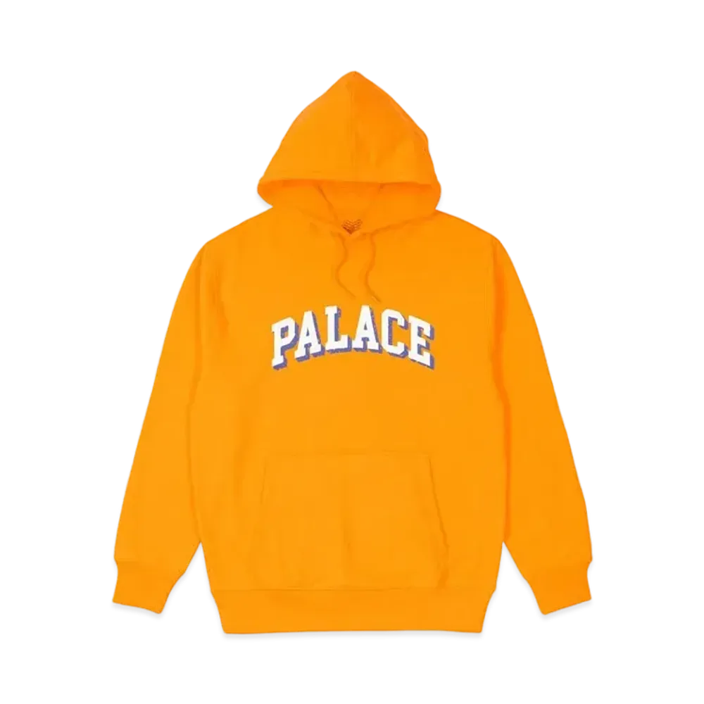 PALACE PUFF DROP SHADOW HOOD "Orange"