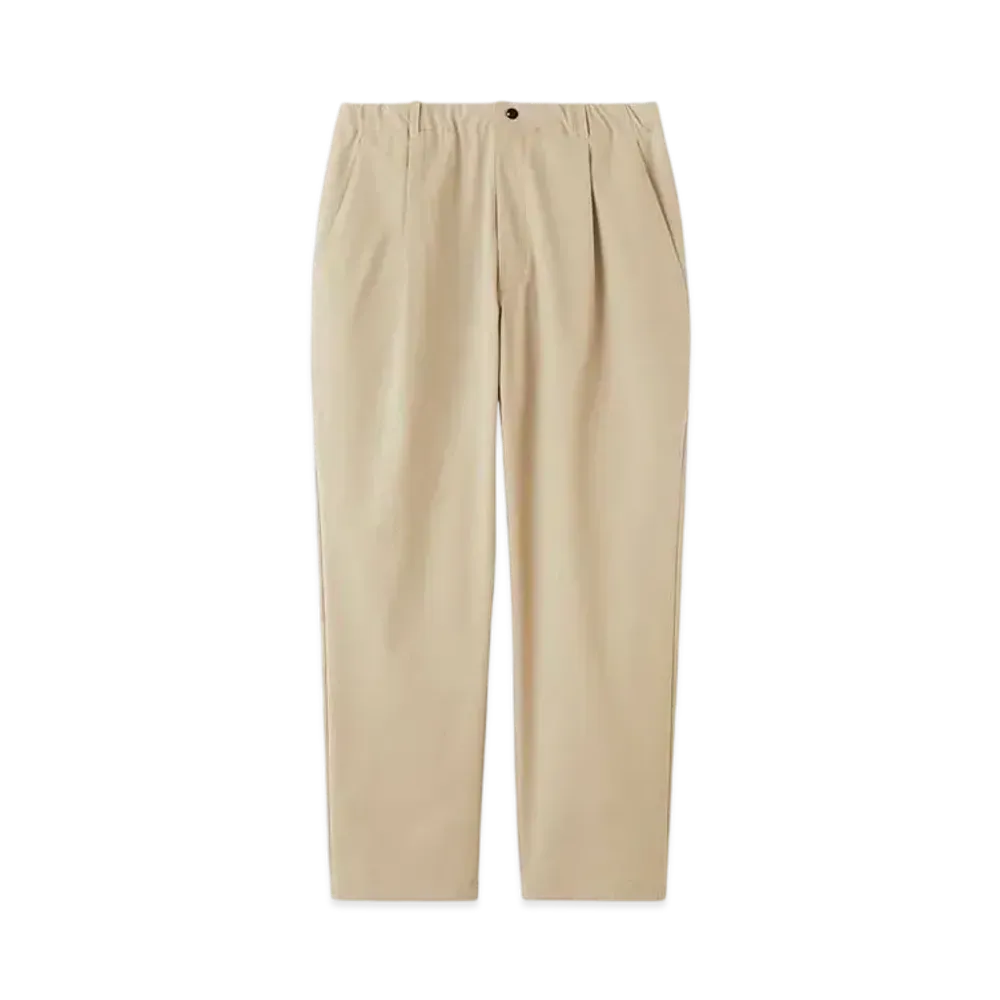 Goldwin One-Tuck Tapered Light Pants (Unisex) "Clay Beige"