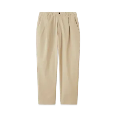 Goldwin One-Tuck Tapered Light Pants (Unisex) "Clay Beige"