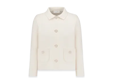 Dior Women's Cropped Jacket "White"