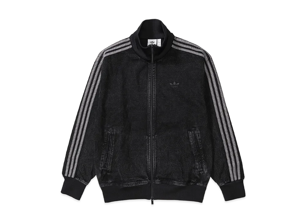 adidas Adicolor Denim Firebird Track Top "True Black Denim"
