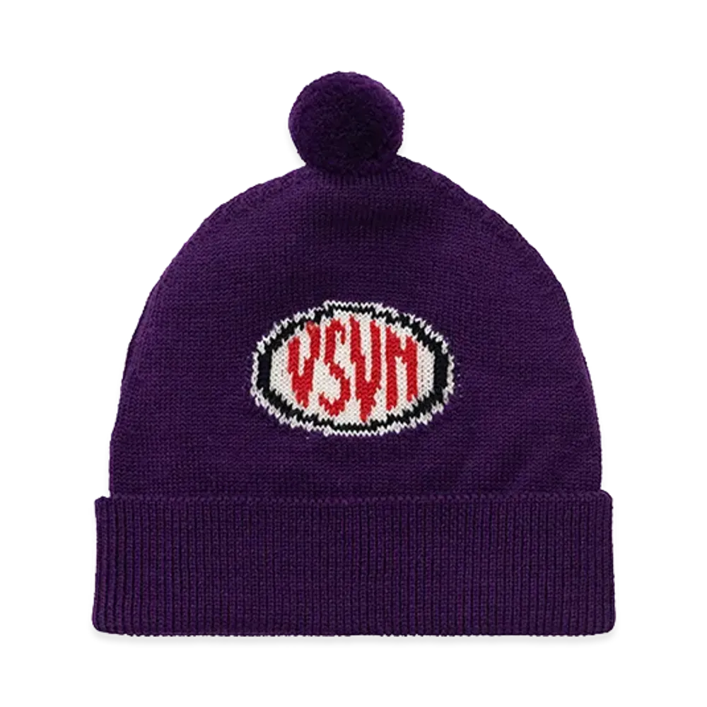 visvim Knit Beanie (Wool) "Purple"
