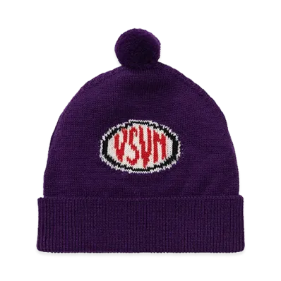 visvim Knit Beanie (Wool) "Purple"