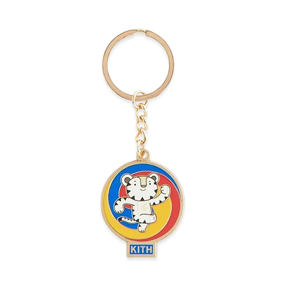 Kith x Olympics Heritage Pyeongchang Keyring "Gold"