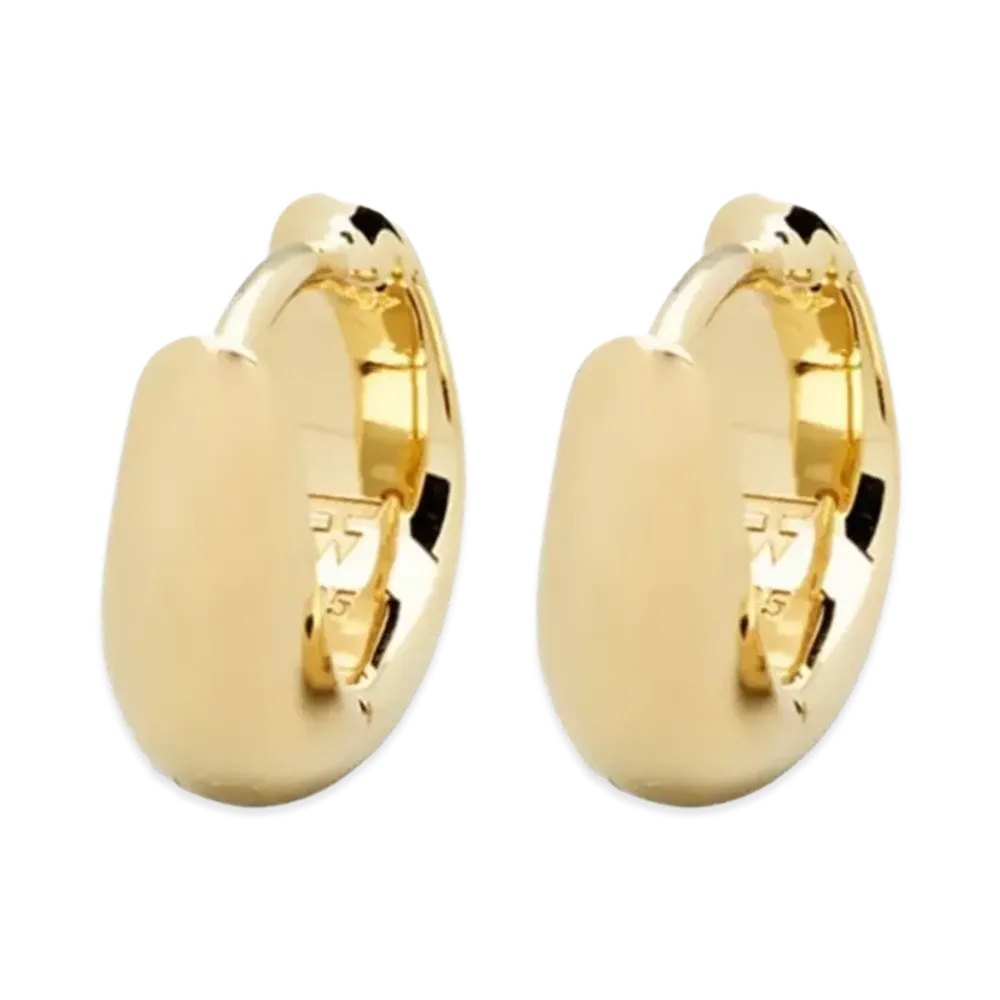 TOM WOOD Earrings "Gold"