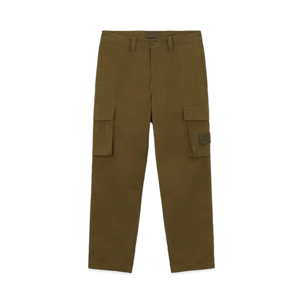 Stone Island 311F1 Weatherproof Cotton Canvas_Stone Island Ghost "Military Green"